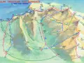 Tatry Słowackie: szlaki dla średnio zaawansowanych w Dolinie Rohackiej. Mapa turystyczna z zaznaczonymi trasami i czasami przejść.