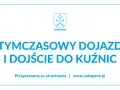 Tymczasowy dojazd i dojście do Kuźnic z Zakopanego. Informacja o zmianach w trasie.