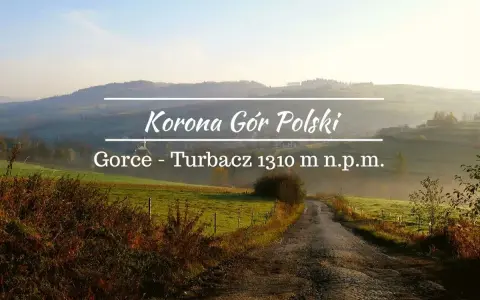 Droga na Turbacz, szczyt w Gorcach (1310 m n.p.m.), część Korony Gór Polski. Ile się idzie? Zależy od kondycji!